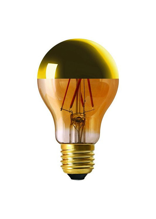 Ampoule E27 calotte dorée - Alix D. Reynis