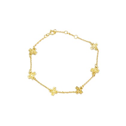 Bracelet in silver-gilt or 18 carats gold Constantine