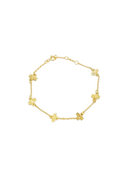 Bracelet in silver-gilt or 18 carats gold Constantine