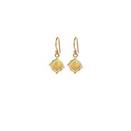 Earrings in silver-gilt or 18 carats gold Ispahan