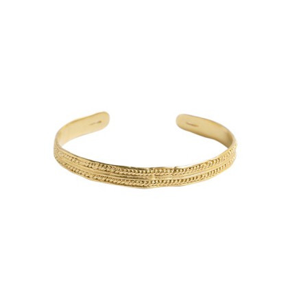 Bangle in silver-gilt Olympe