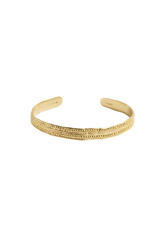 Bangle in silver-gilt Olympe