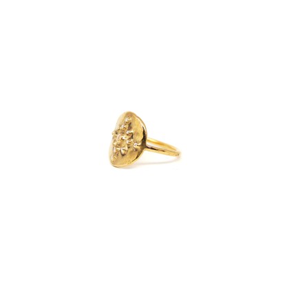 Ring in silver-gilt or 18 carats gold Orion
